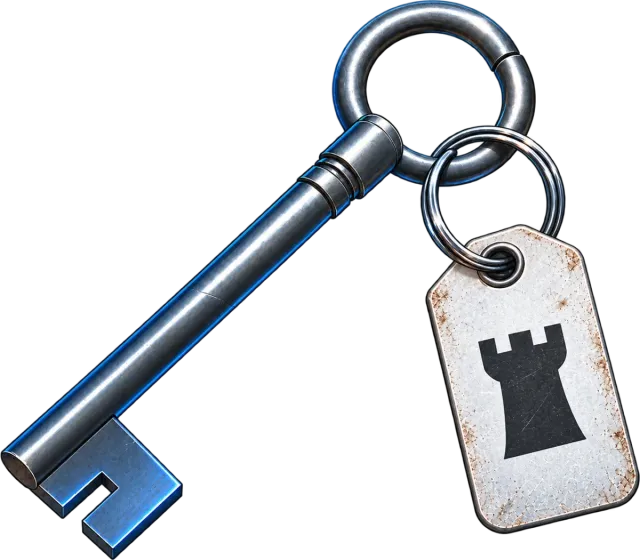 Form storage room key